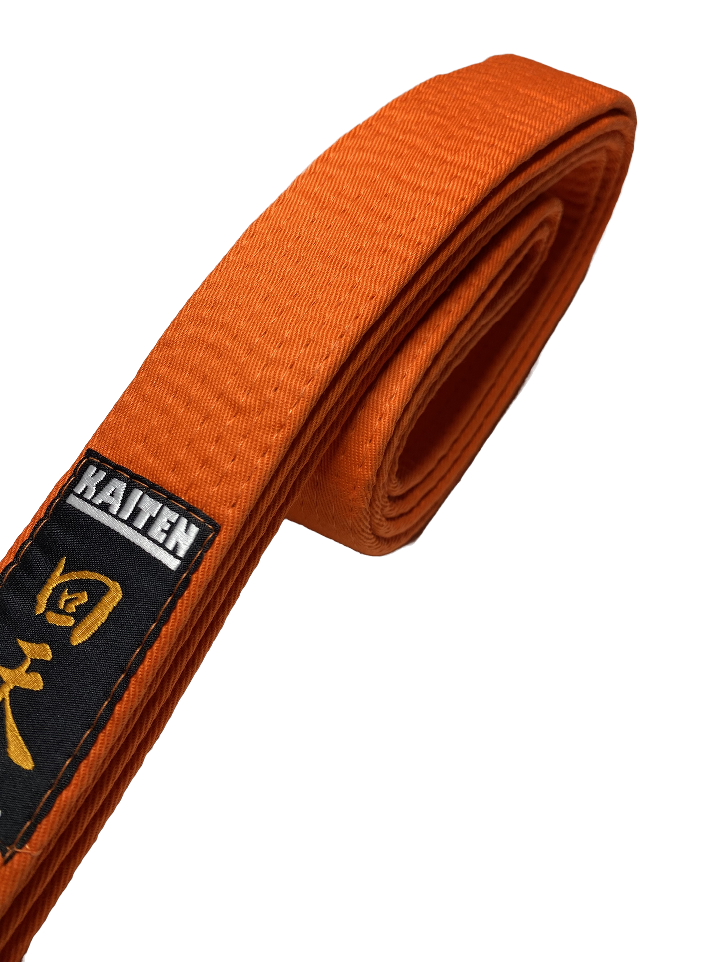 KAITEN Karategürtel Orange - 4 cm Breit - Baumwolle Orangegurt - Länge 230 bis 350 cm