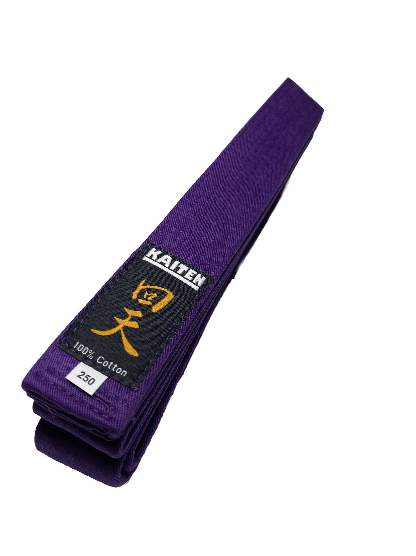 KAITEN Karategürtel Violett - 4 cm Breit - Baumwolle Violettgurt - Länge 230 bis 350 cm