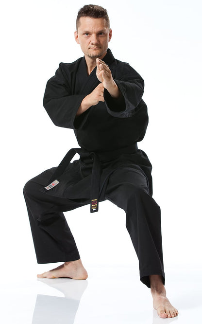 KARATE GI, TOKAIDO BUJIN KURO, 14oz Karateanzug schwarz