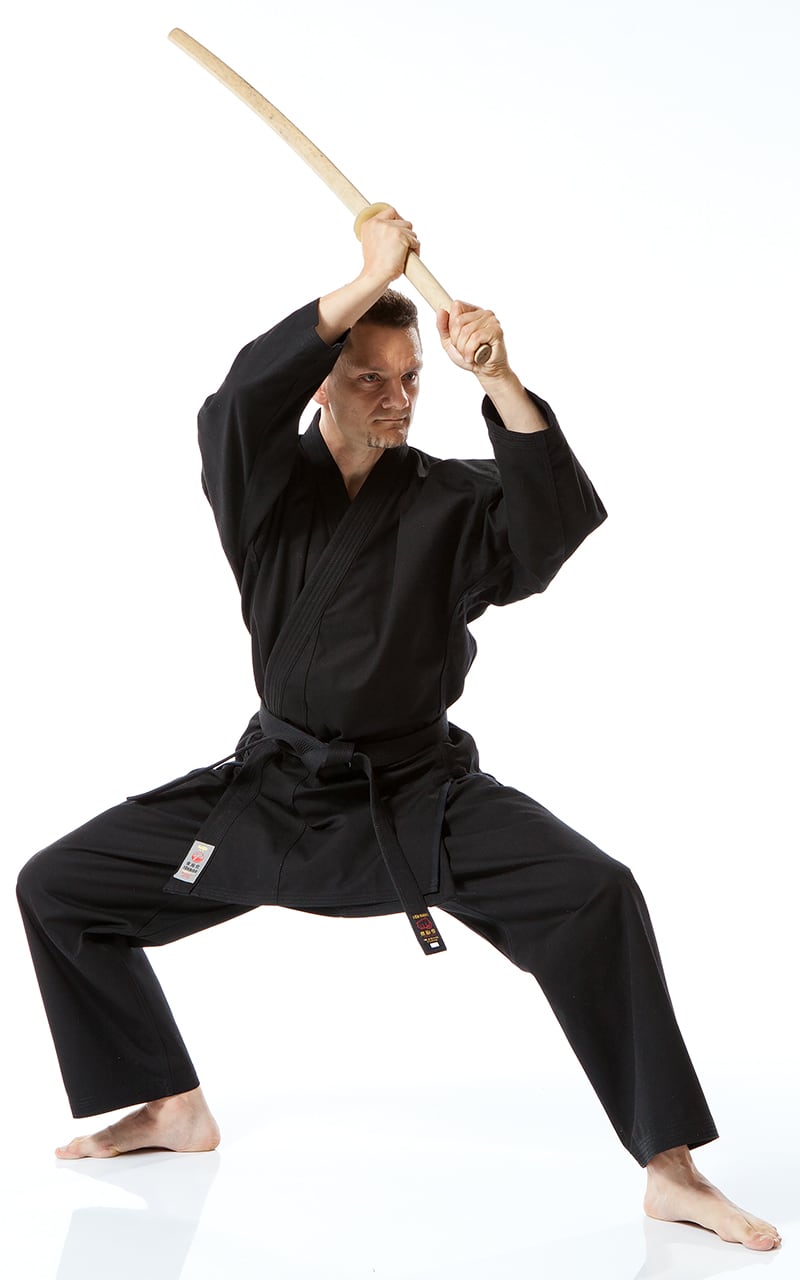 KARATE GI, TOKAIDO BUJIN KURO, 14oz Karateanzug schwarz