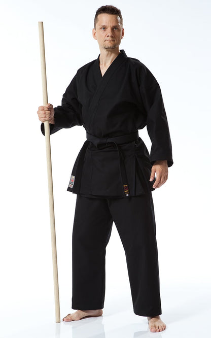KARATE GI, TOKAIDO BUJIN KURO, 14oz Karateanzug schwarz