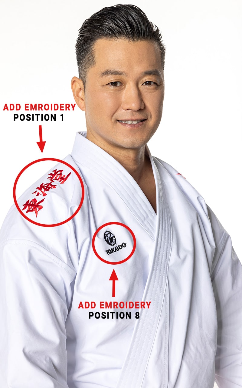 Karategi TOKAIDO KATA MASTER Sen, Made in Japan, WKF, 10oz Karateanzug