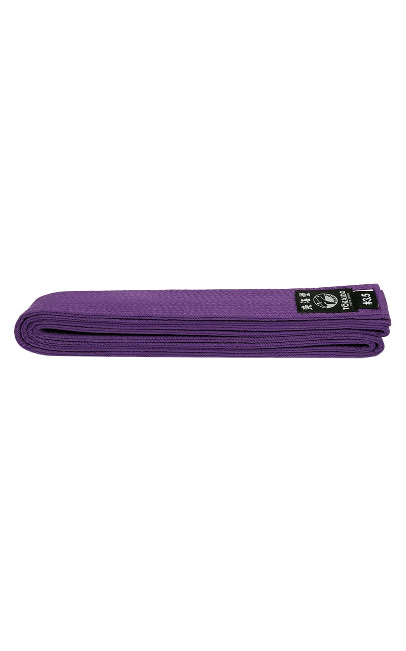 Karate Farbgürtel, TOKAIDO, Baumwolle Violett