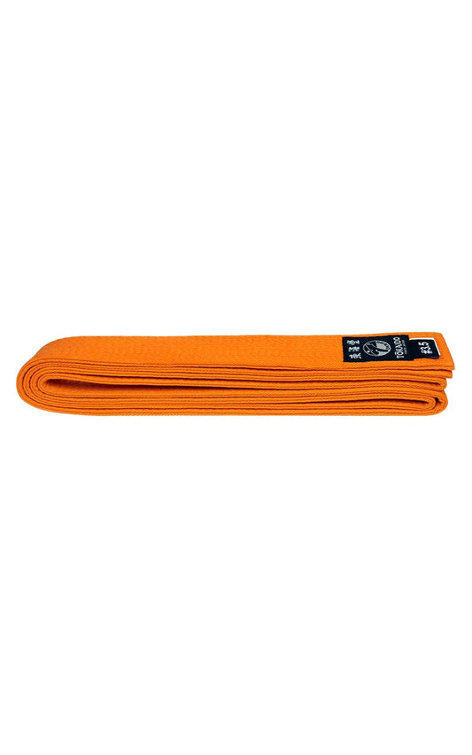 Karate Farbgürtel, TOKAIDO, Baumwolle Orange