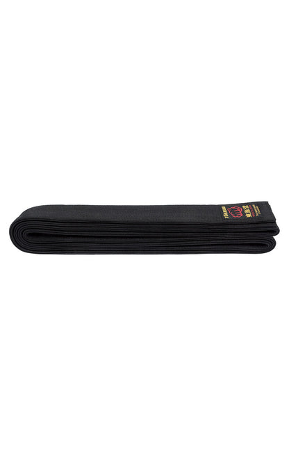 Schwarzgurt Karate Gürtel, TOKAIDO, made in Japan, Baumwolle, schwarz 4,5 cm breit