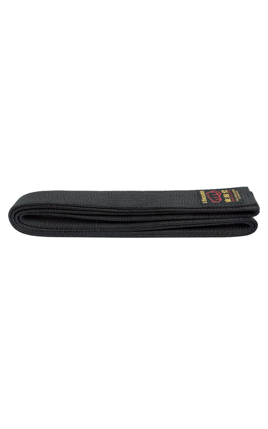 Schwarzgurt Karate Gürtel, TOKAIDO, made in Japan, Kunstseide, schwarz 4,5 cm breit
