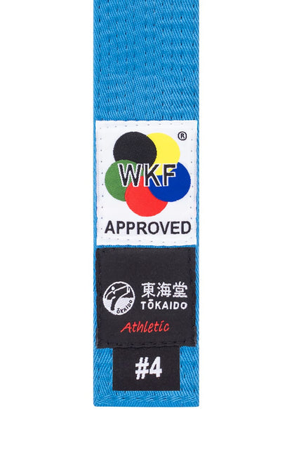 Kumite Karate Gürtel, TOKAIDO, WKF blau