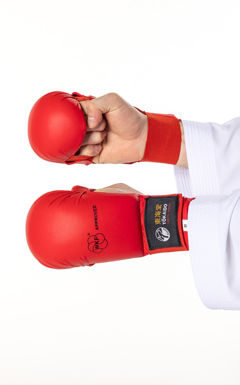 Karate Faustschützer, TOKAIDO Junior, WKF - Rot