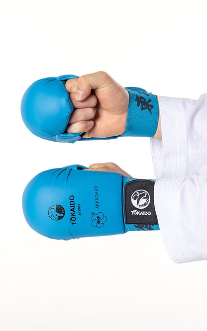 Karate Faustschützer, TOKAIDO Kanji, WKF - Blau