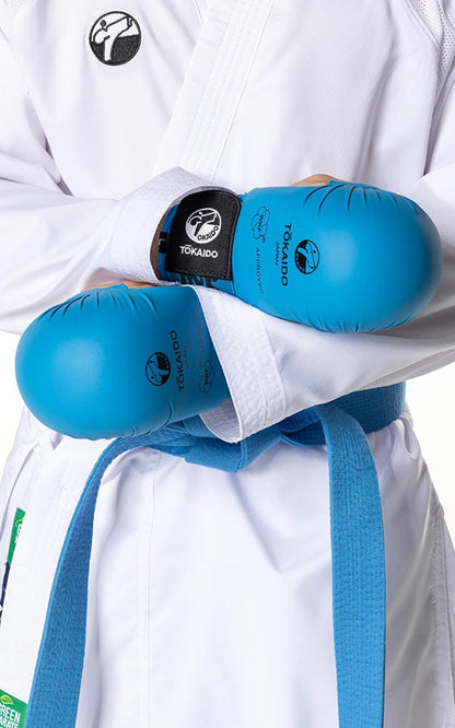 Karate Faustschützer, TOKAIDO Kanji, WKF - Blau