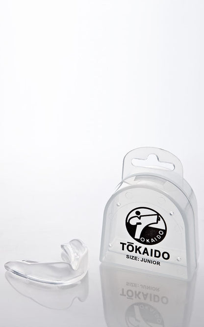 Karate Zahnschutz, TOKAIDO, Transparent. Inkl. Box - Transparent