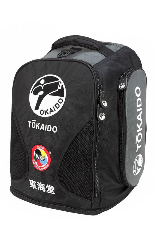 Karate Multifunktionstasche, TOKAIDO Monster Bag, schwarz / grau - Rucksack-Tasche