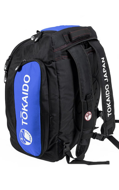 TOKAIDO Karate Tasche Monster Bag PRO, schwarz-blau - Multifunktionstasche Rucksack (Kopie)