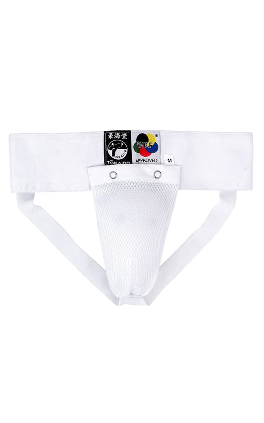 Karate Tiefschutz für Männer, TOKAIDO Fight, WKF - Weiß