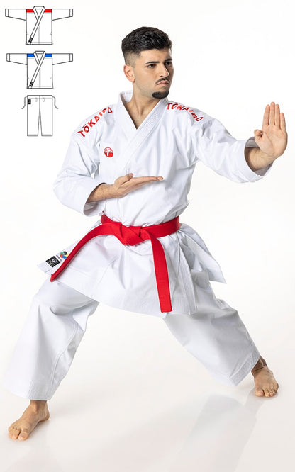 Karategi TOKAIDO KATA MASTER DUO, WKF, 13,5oz Karateanzug