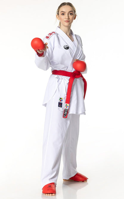 TOKAIDO KUMITE MASTER Velcro, WKF, 3,5oz Karateanzug