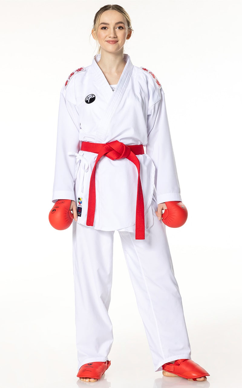 TOKAIDO KUMITE MASTER Velcro, WKF, 3,5oz Karateanzug