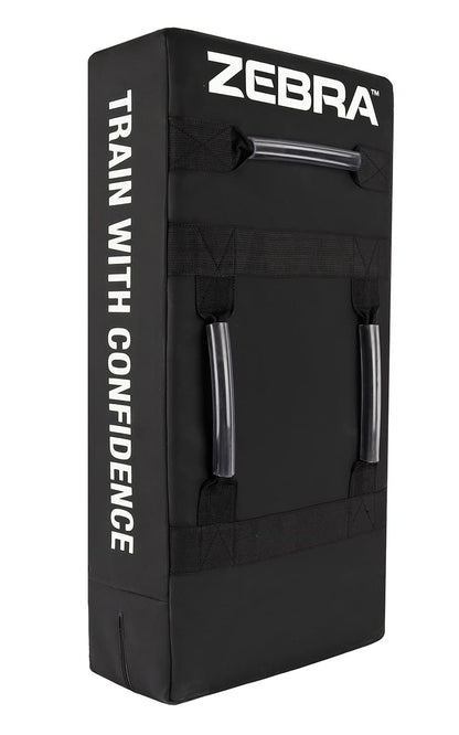 ZEBRA Schlagpolster Kick Shield Performance schwarz - 75 x 35 x 15 cm - MMA Kickboxen Taekwondo
