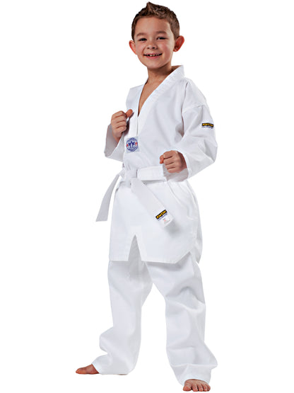 KWON (R) Taekwondo Anzug Song - Kinder Einsteiger TKD-Anzug mit Schlupfjacke