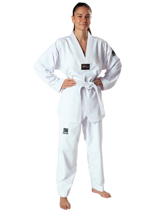 KWON (R) Taekwondo Anzug Premiere Plus mit weißem Revers