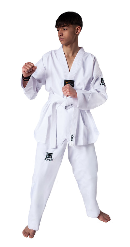 KWON (R) Taekwondo Anzug Premiere Plus mit weißem Revers