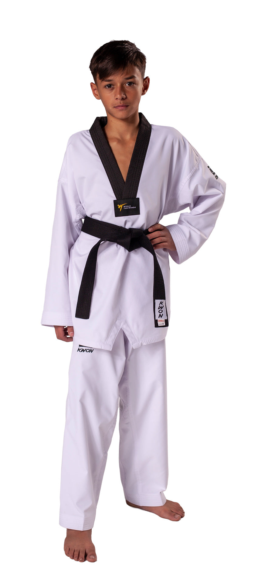 KWON (R) Taekwondo Anzug Premiere Plus mit schwarzem Revers