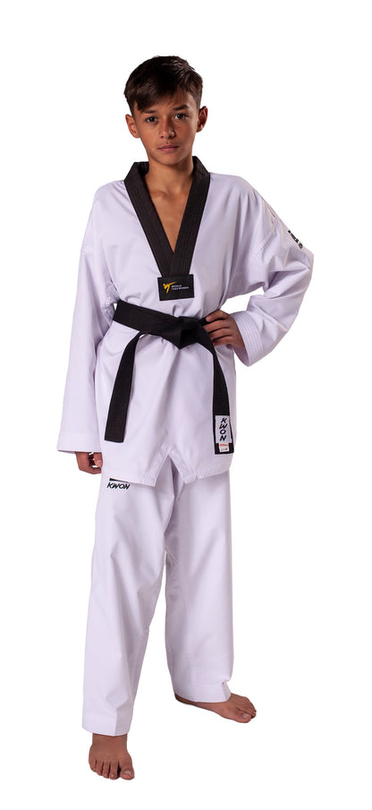 KWON (R) Taekwondo Anzug Premiere Plus mit schwarzem Revers