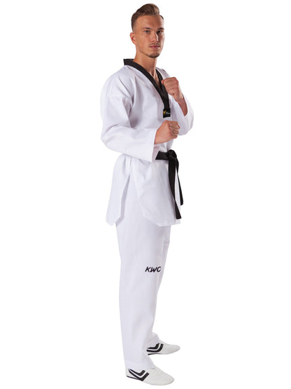 KWON (R) Taekwondo Anzug Starfighter schwarzes Revers