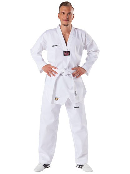 KWON (R) Taekwondo Anzug Victory weißes Revers