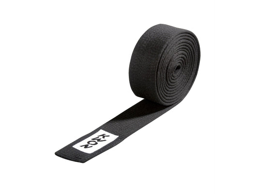 KWON (R) Schwarzgurt Budogürtel 5 cm breit schwarz Baumwolle