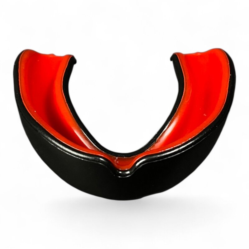 Zahnschutz JAWLOCK Premium, Somo Gel Material, schwarz-rot