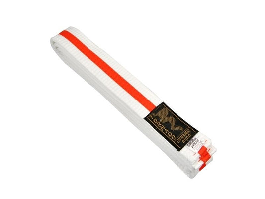 Budogürtel weiß-orange