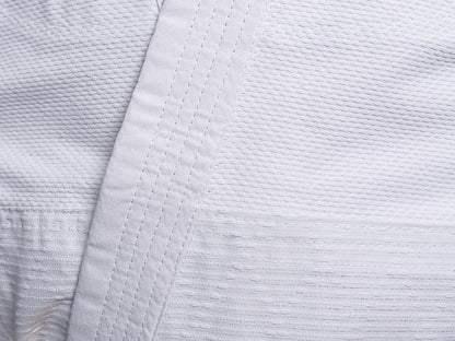 Kinder Judoanzug PX CHALLENGE Gi weiß - Reiskornwebung - Einsteiger Anzug - Inkl. Weißgurt